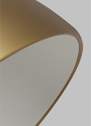 Cotra Table Lamp, Burnished Brass