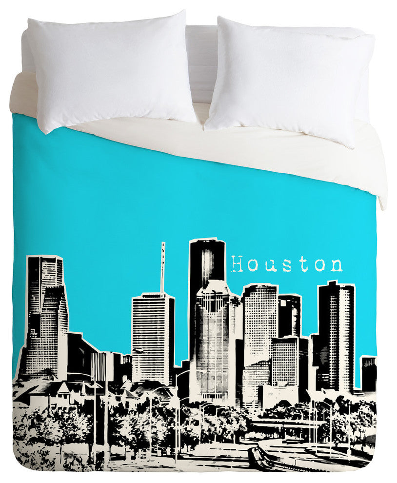 Deny Designs Bird Ave Houston Sky Duvet Cover - Lightweight