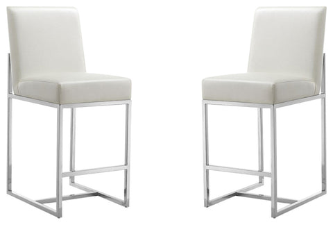 Manhattan Comfort Element Counter Stool, Set of 2