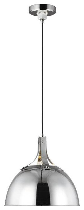 Generation Lighting, TP1061PN, Medium Pendant, Polished Nickel