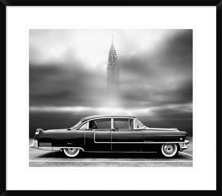"A Crack In The World" Framed Digital Print by Larry Butterworth, 30x26"