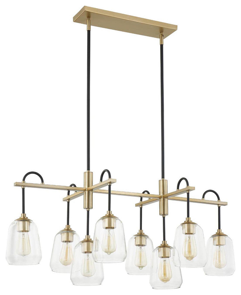 Arcwell 8-Light Oblong Chandelier