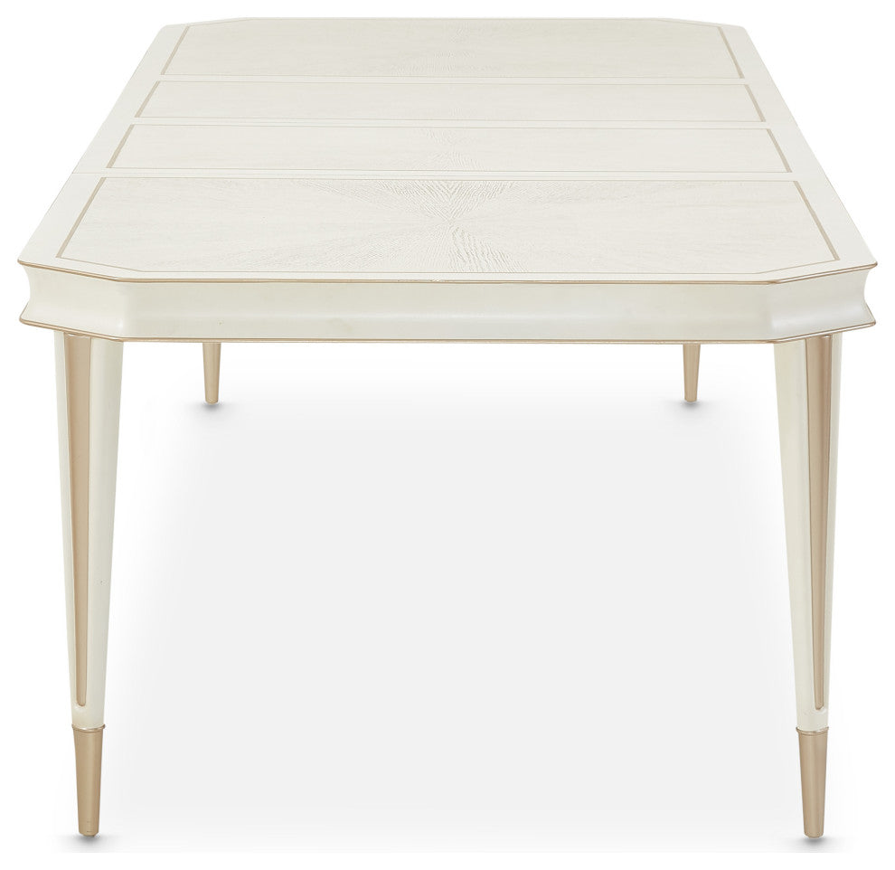 La Rachelle Rectangular Dining Table - Champagne