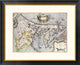 "Map of Holland" Framed Digital Print by Rumold Mercator, 32x26"