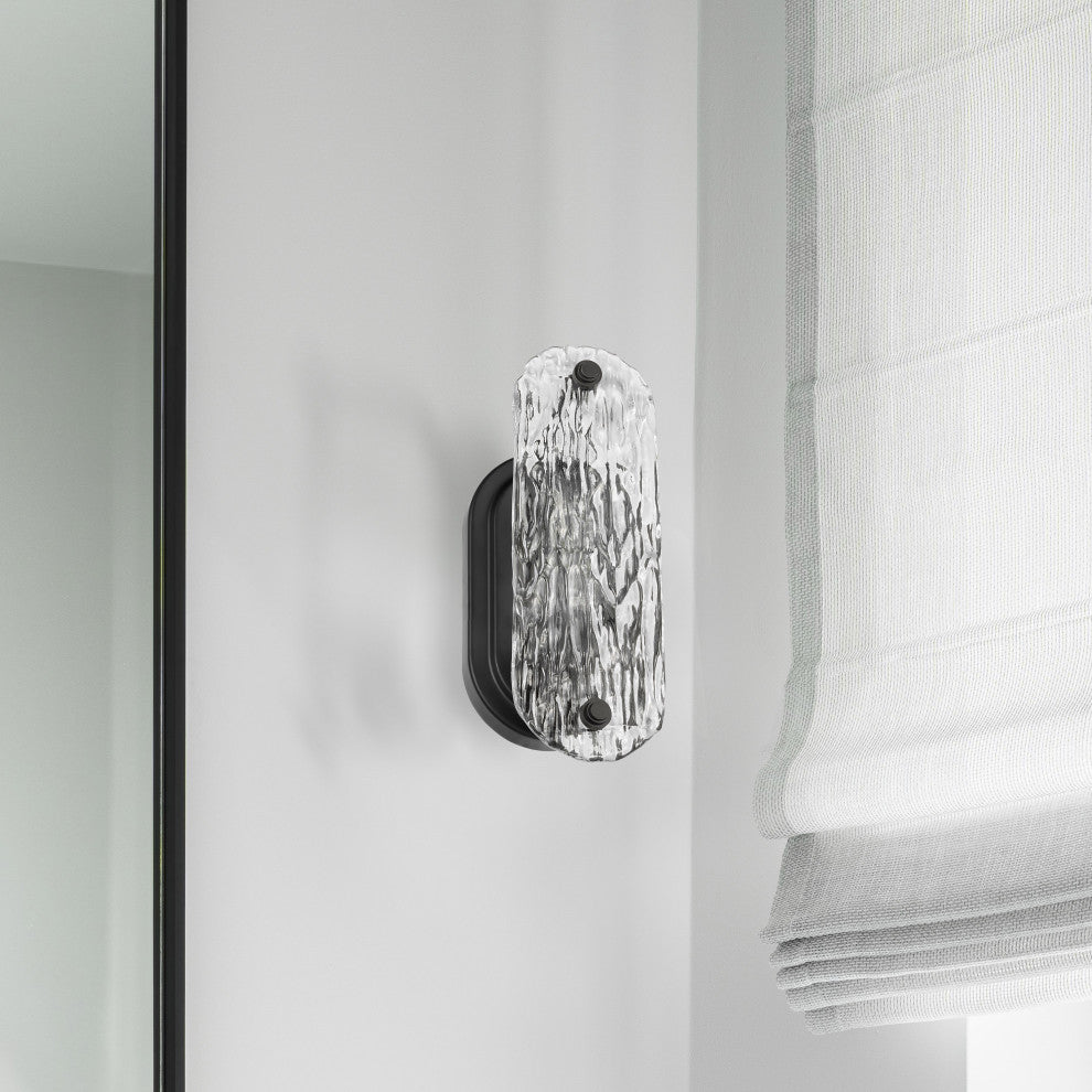 Glacier Vanity - 1 Light - Matte Black