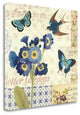 "Blue Notes IV" By Pela, Giclee Print on Gallery Wrap Canvas, Ready to Hang