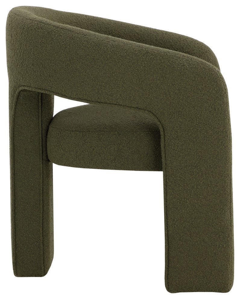 Isidore Dining Armchair, Copenhagen Olive