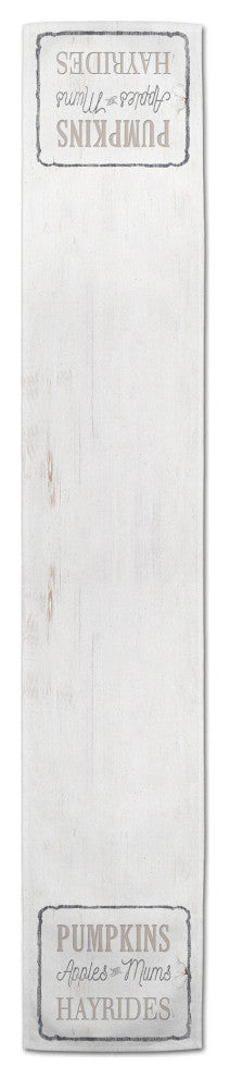 Pumpkins Hayrides 16x72 Poly Twill Table Runner