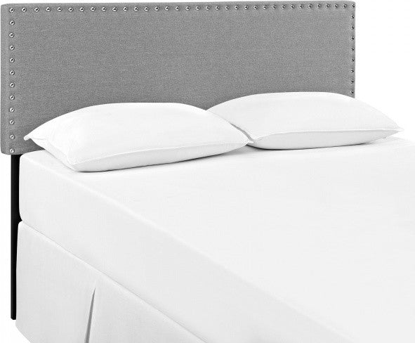Phoebe King Upholstered Fabric Headboard
