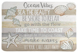Laural Home Ocean Vibes Natural Memory Foam Rug
