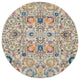 Nourison Passion 5' x Round Ivory/Multi Bohemian Indoor Area Rug