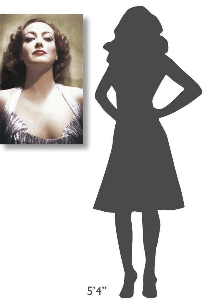 "Joan Crawford" Stretched Canvas Giclee by Hollywood Photo Archive, 19x30"