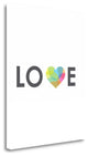 "Love" By Volkan Dalyan, Giclee Print on Gallery Wrap Canvas, Ready to Hang