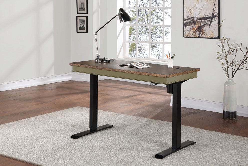 Farmhouse Electric Sit/Stand Desk