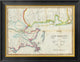 "Map of New Orleans and Adjacent Country, 1815"  by John Melish, 26x20"