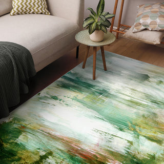 Garden Dreams Abstract Art Area Rug, 5'x7.5'