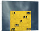 "Yellow And Blue" Stretched Canvas Giclee by Vladi Garcia, 35x28"