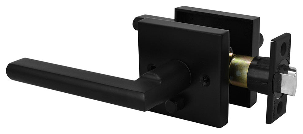 Nuk3y Hulk Series Lever Door Handle Slim Square Modern Contemporary Lever Set, M