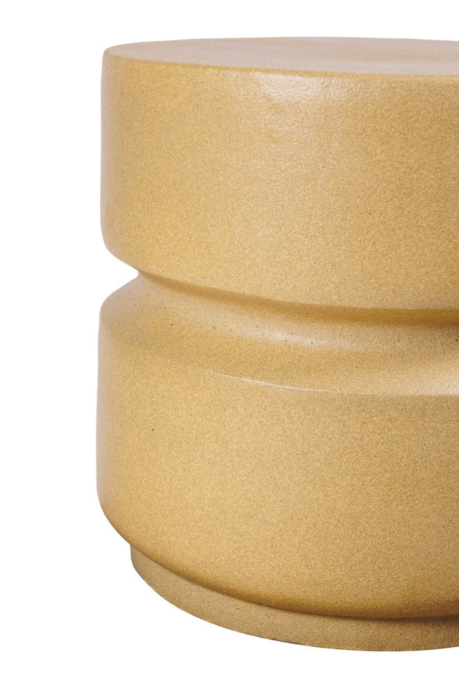 Balance Ceramic Shale Matte Patio Stool