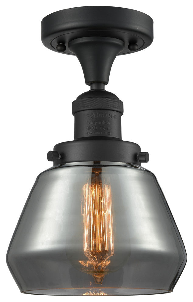 Innovations Lighting 517-1Ch-Bk-G173 1 Light Semi-Flush Mount