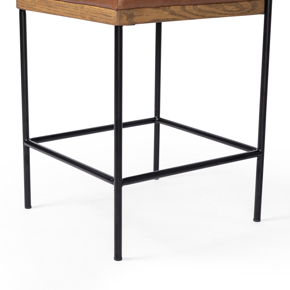 Benton Stool-Sonoma Chestnut-Counter