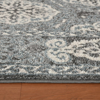 Alessana Banbury Bordered Area Rug, Blue, 5'1"x7'6"