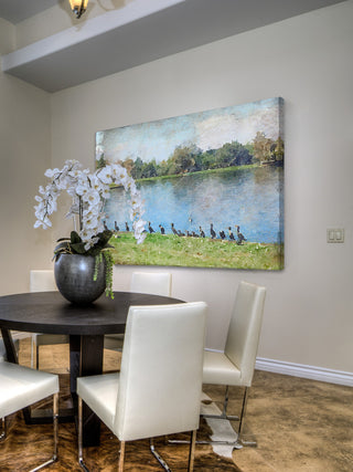 "Spring on the Farm 4" Print on Canvas by Irena Orlov