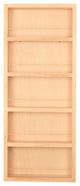 Meadow Unfinished On the Wall Spice Rack 35"h x 11"w x 3.5"d