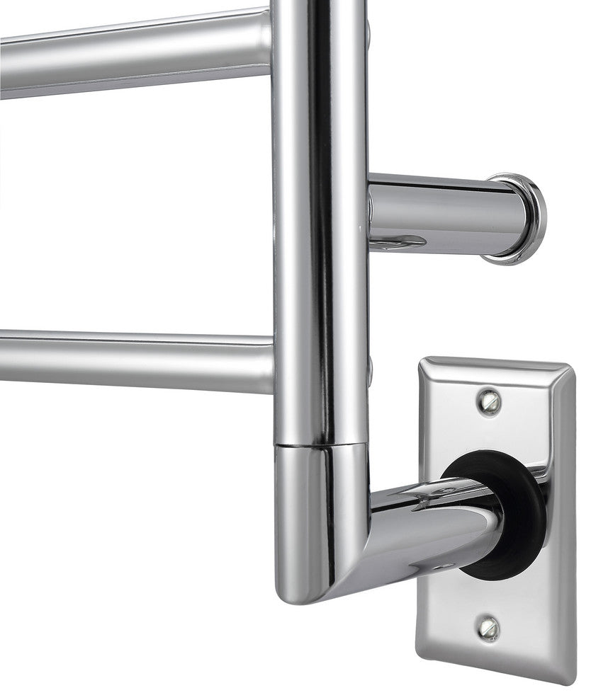Ancona Chrome Electric Towel Warmer and Drying Rack
