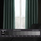 Signature Aqua Mist Blackout Velvet Curtain Single Panel, 50"x120"