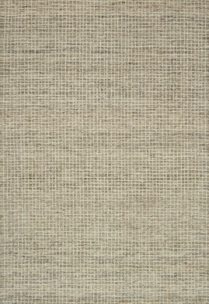Hooked Wool Giana Area Rug, Granite, 12'x15'