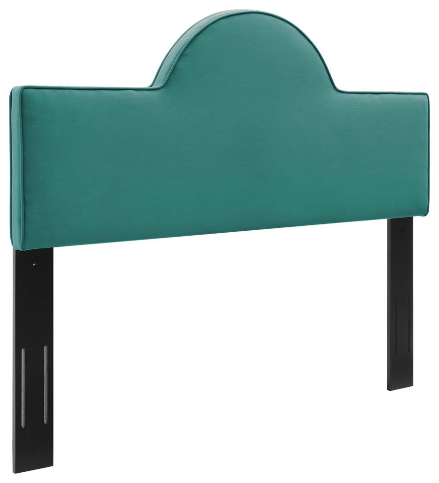 Dawn King/California King Performance Velvet Headboard-Teal