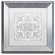Hello Angel ''Christmas Angels'' Art, Silver Frame, White Mat, 11x11
