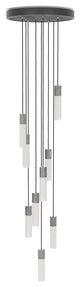 Basalt Nine Pendant in Stainless Steel - US