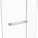 Monte Carlo 24" Back to Back Shower Door Towel Bar, Polished Chrome