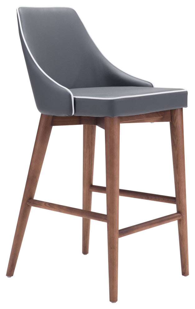 Moor Counter Chair Dark Gray