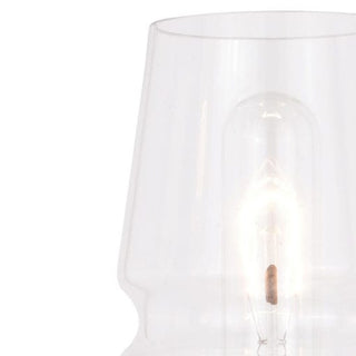 Warren 2 Light Vanity Light Matte Black and Brushed Brass