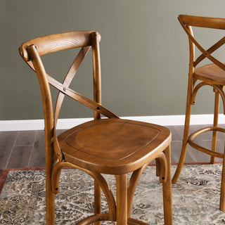Gear Bar Stool, Walnut