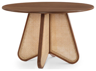 Butterfly Dining Table, Walnut Finish