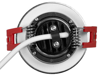 2" LED Gimbal Recessed Downlight, Nickel, 4000k