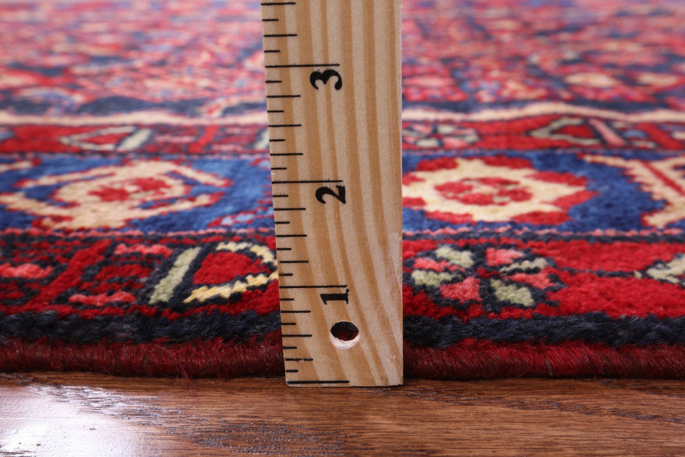 New Runner Persian Hamadan Wool Rug 3' 5" X 14' 7" - S1706