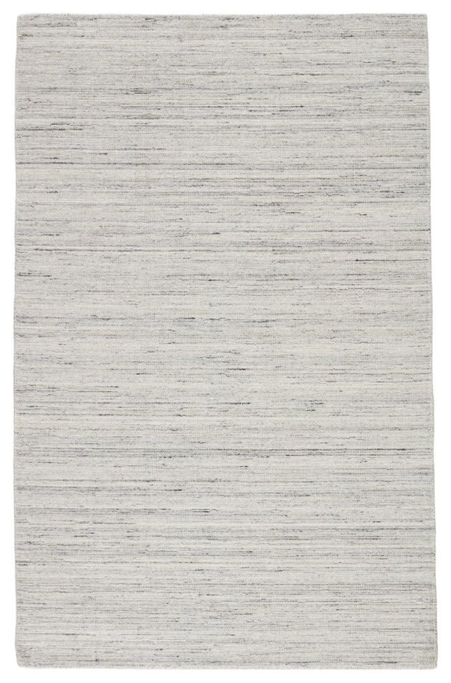 Jaipur Living Danan Handmade Indoor/ Outdoor Solid Gray Rug, 12'x15'