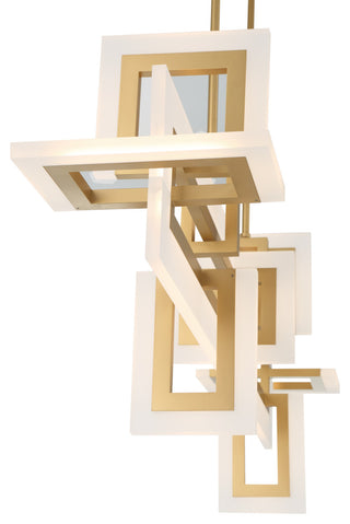 Inizio 1-Light 16.25" Chandelier, Gold