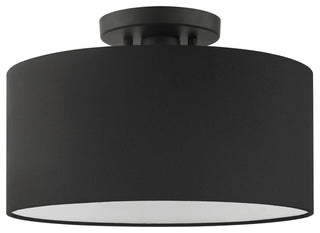Black Modern, Urban, Versatile, Retro, Scandinavian Semi Flush