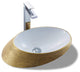 Fine Fixtures Luxury Vessel, Oval 20"x15", Brushed Gold