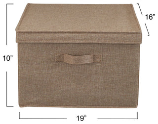 Jumbo Fabric Storage Bins 2 Pack
