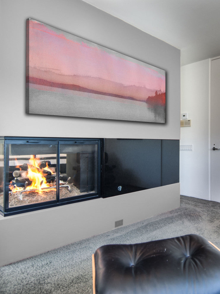 "Bien Venue" Fine Art Canvas Print, 24"x12"