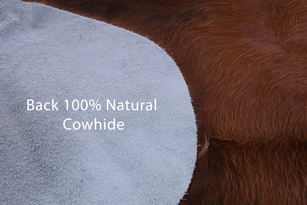 Natural Cowhide Rug 5' 11" X 5' 11" C2387