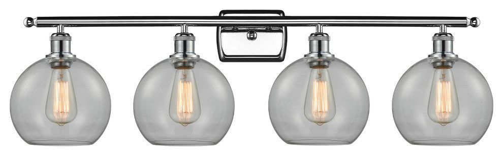 INNOVATIONS LIGHTING 516-4W-PC-G122-LED Athens 3 Light Bath Vanity Light