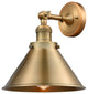 Innovations Briarcliff 1-Light Sconce Brushed Brass